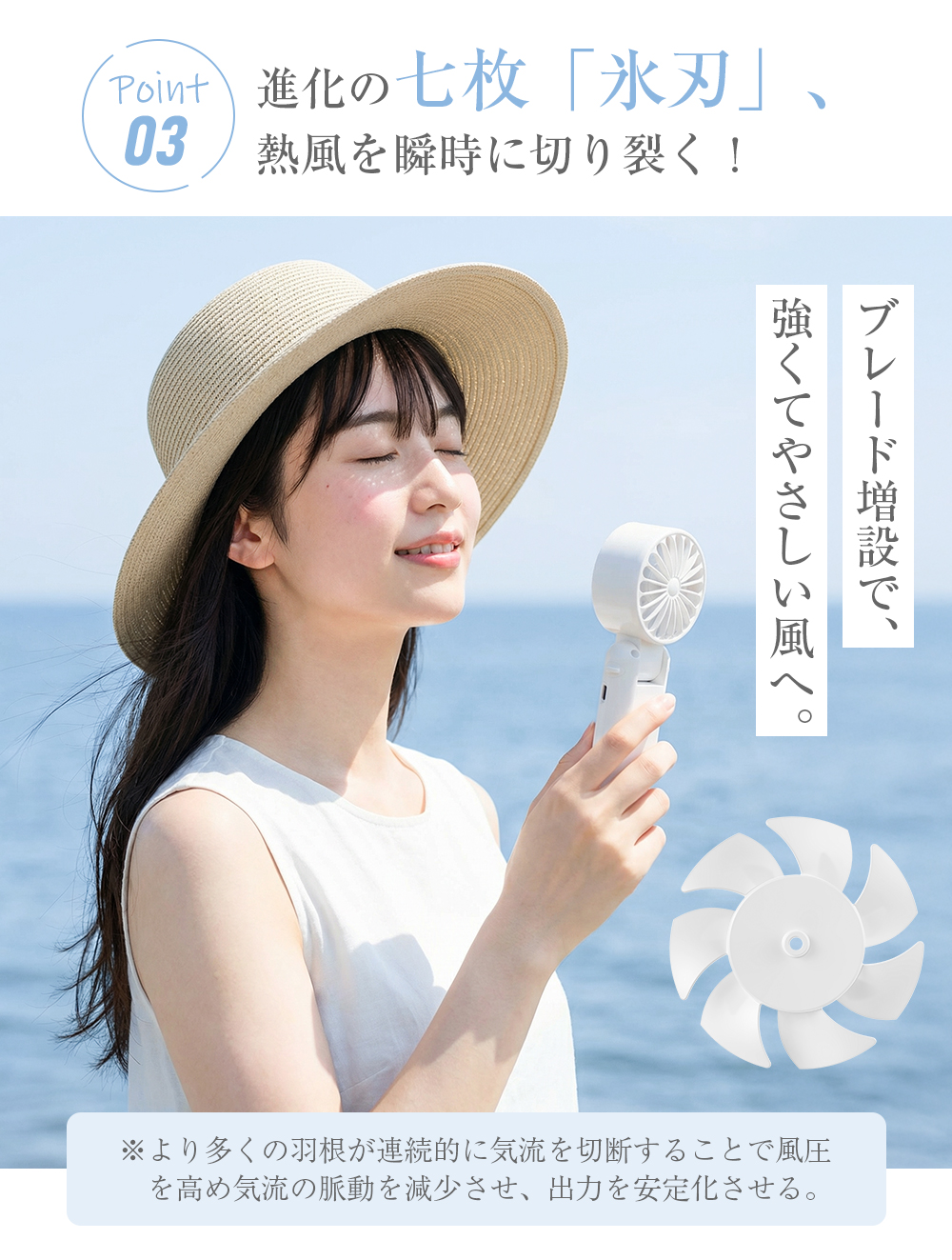 「雑誌掲載」ハンディファン 冷却プレート -28℃ 扇風機 小型 携帯扇風機 首掛け 卓上 手持ち扇風機 1-199風量調整 6000mAh 140°折り畳み | HAGOOGI | 18