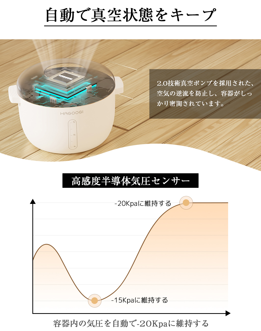 HAGOOGI(ハゴオギ)_真空保存容器&フードストッカー_RC0501_yahooshoping_1