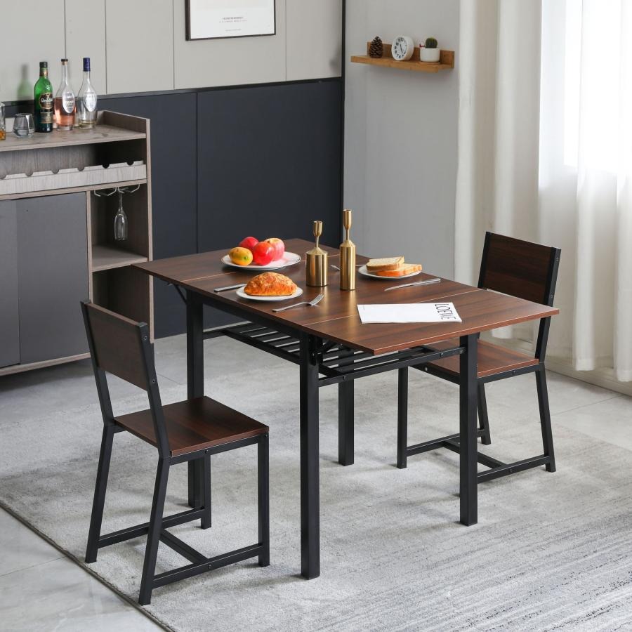 【お譲り先決定】ダイニングテーブル&IKEA椅子2脚 セット 作業台 楽天市場】ダイニングテーブルセット 2人用 3点 幅80cm ダイニング