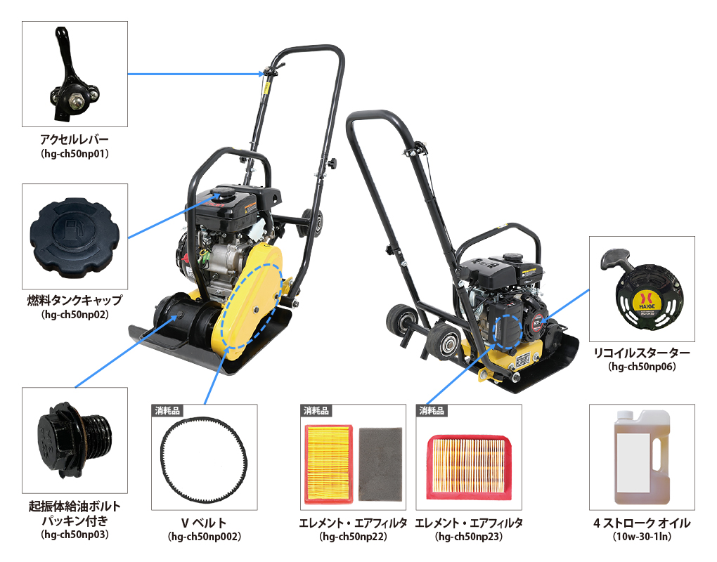 トップ 転圧機 vベルト