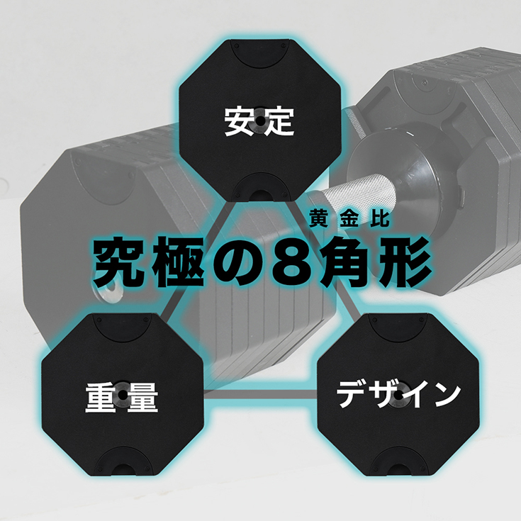 公式】可変式ダンベル【36kg×2個＋専用スタンドセット】（ワンタッチ