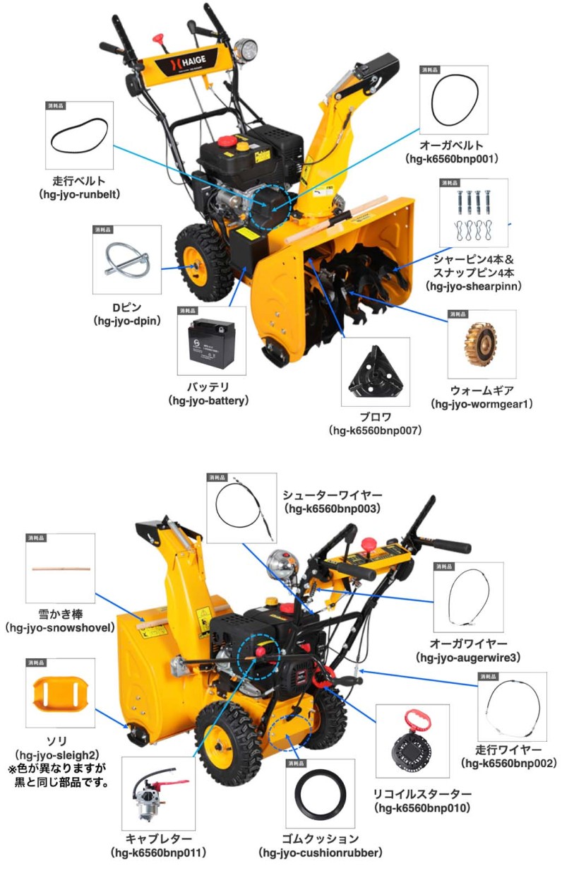 市場 オーガプーリー HG-K6560C：ハイガー産業