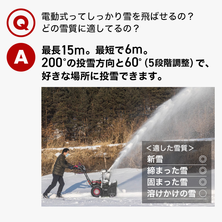 【6月限定スーパー早割】ハイガー公式 自走式電動除雪機（大容量 