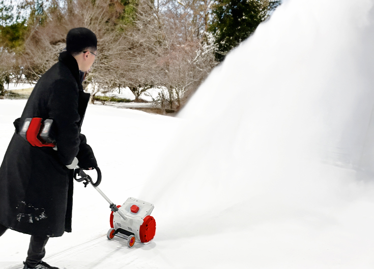 高出力パワフル除雪