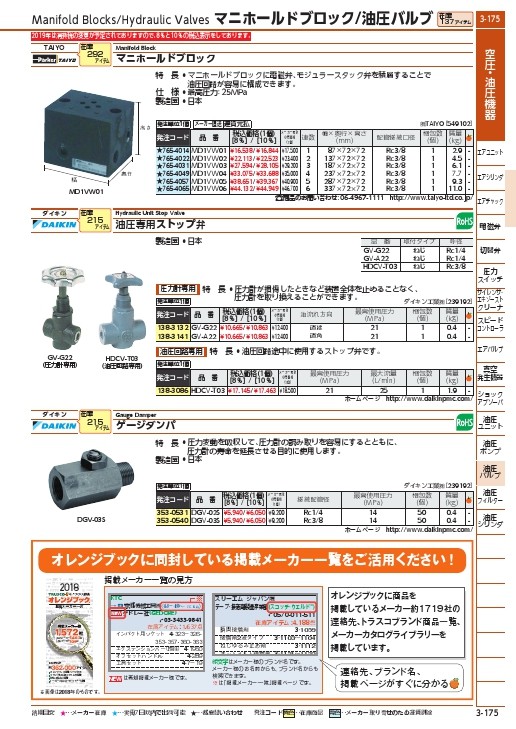 ダイキン ストップ弁(ネジ接続形) ( HDCV-T03 ) ダイキン工業(株