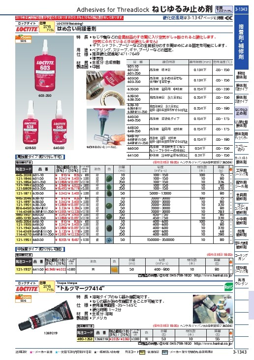 ロックタイト はめ合い用接着剤 638 10ml 最高強度 ( 638-10 ) ヘンケルジャパン(株)ACM事業部  :4452046:配管材料プロトキワ - 通販 - Yahoo!ショッピング