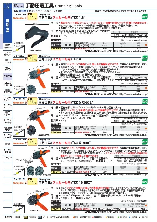 リンドストローム ツールキット ユニバーサルセット エルゴ 7本セット