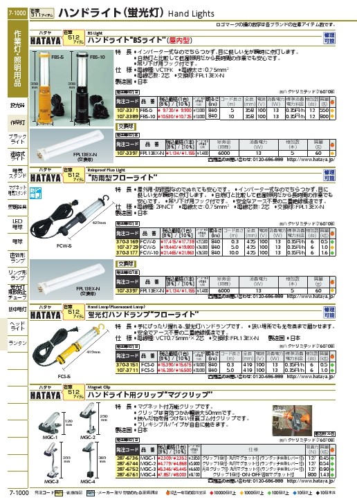 ハタヤ 防雨型フローライト 13W蛍光灯付 電線5m ( FCW-5 ) (株)ハタヤ