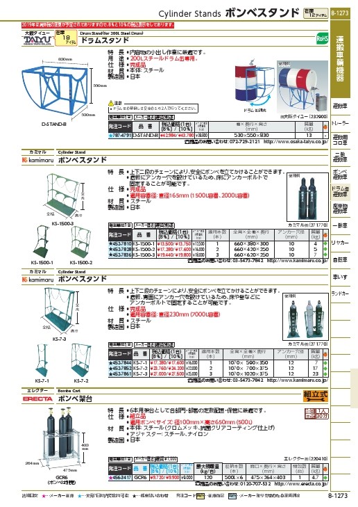 タイユー ドラムスタンド B型 ( D-STAND-B ) (株)大阪タイユー