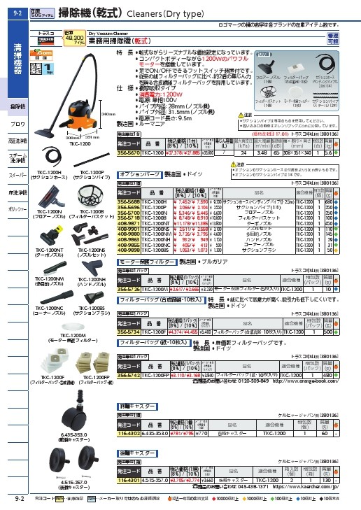 TRUSCO ペーパーフィルターバック 10枚入 ( TKC-1200FP ) トラスコ中山