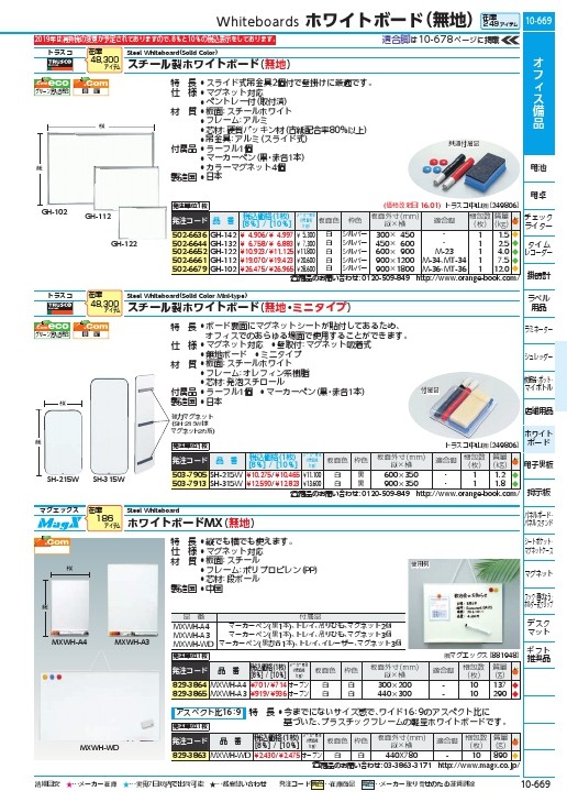 TRUSCO スチール製ホワイトボード 無地・ミニタイプ 900X350 ( SH-315W