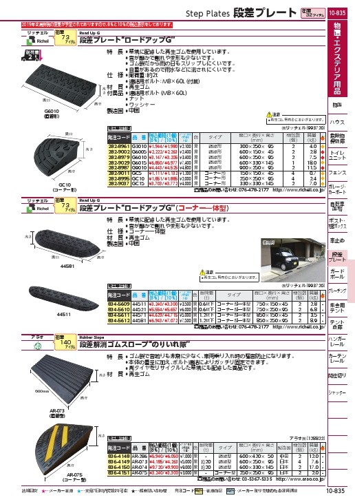 リッチェル ロードアップG再生ゴム製60 ( G6010 (407110) ) (株)リッチェル :2828979:配管材料プロトキワ - 通販 -  Yahoo!ショッピング