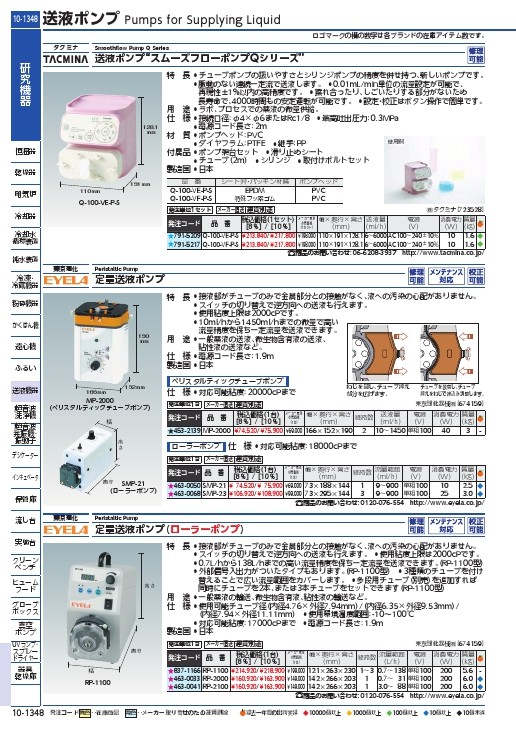 タクミナ スムーズフローポンプQシリーズ ( Q-100-VE-P-S ) (株