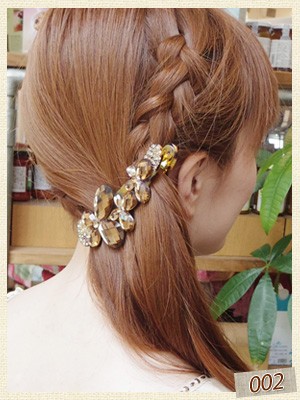 リトルムーン Marble バナナクリップ シャルル ヘアクリップ