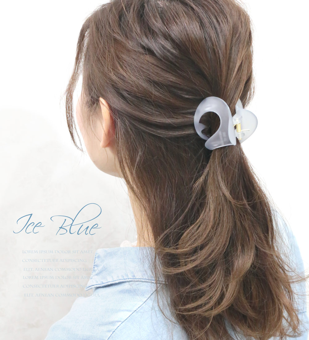 リトルムーン（Littlemoon） バンス ヘアクリップ 大きめ 軽い