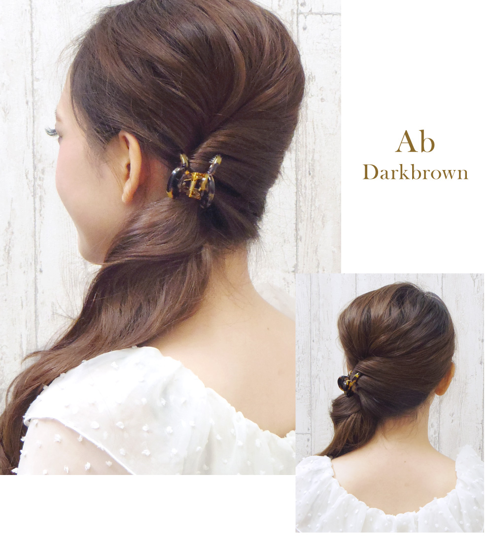 リトルムーン バンスクリップ ヘアクリップ ヘアアクセサリー