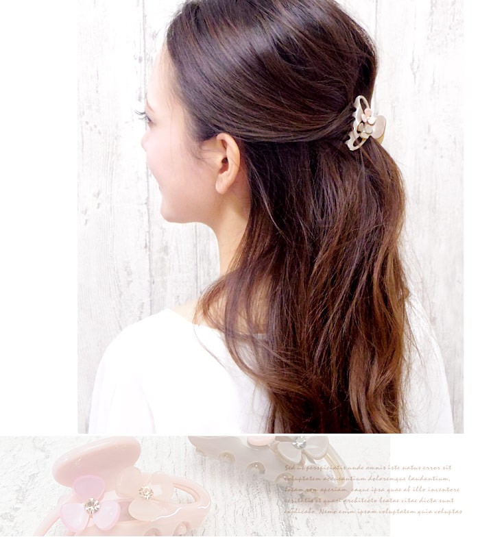 【BONBONWHIMS】キラキラ光るラッキークロー ヘアクリップ BONBONWHIMS】キラキラ光るラッキークロー ヘアクリップ