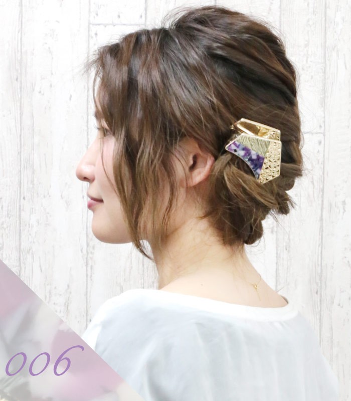 バンスクリップ ヘアクリップ マーブル べっ甲風 ゴールド 三角 トライアングル 五角 彫り 透かし ゴージャス ヘアアクセサリー 髪飾り フェスト  :haclm903nn:リトルムーン・ヘアアクセサリー - 通販 - Yahoo!ショッピング