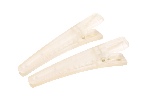 ヘアアクセサリー skatingmam リトルムーン（Littlemoon） icematte ダッカール ヘアクリップ 半透明