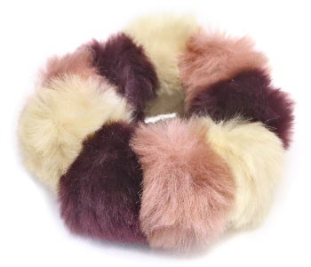 ふわふわモコモコシリーズ❁﻿ヘアゴム ふわふわモコモコシリーズ❁﻿ヘアゴム