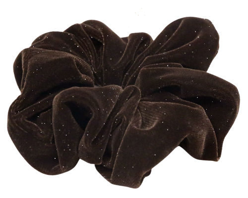 リトルムーン シュシュ ヘアゴム ベロア ラメ きらきら 光沢 大人 上品