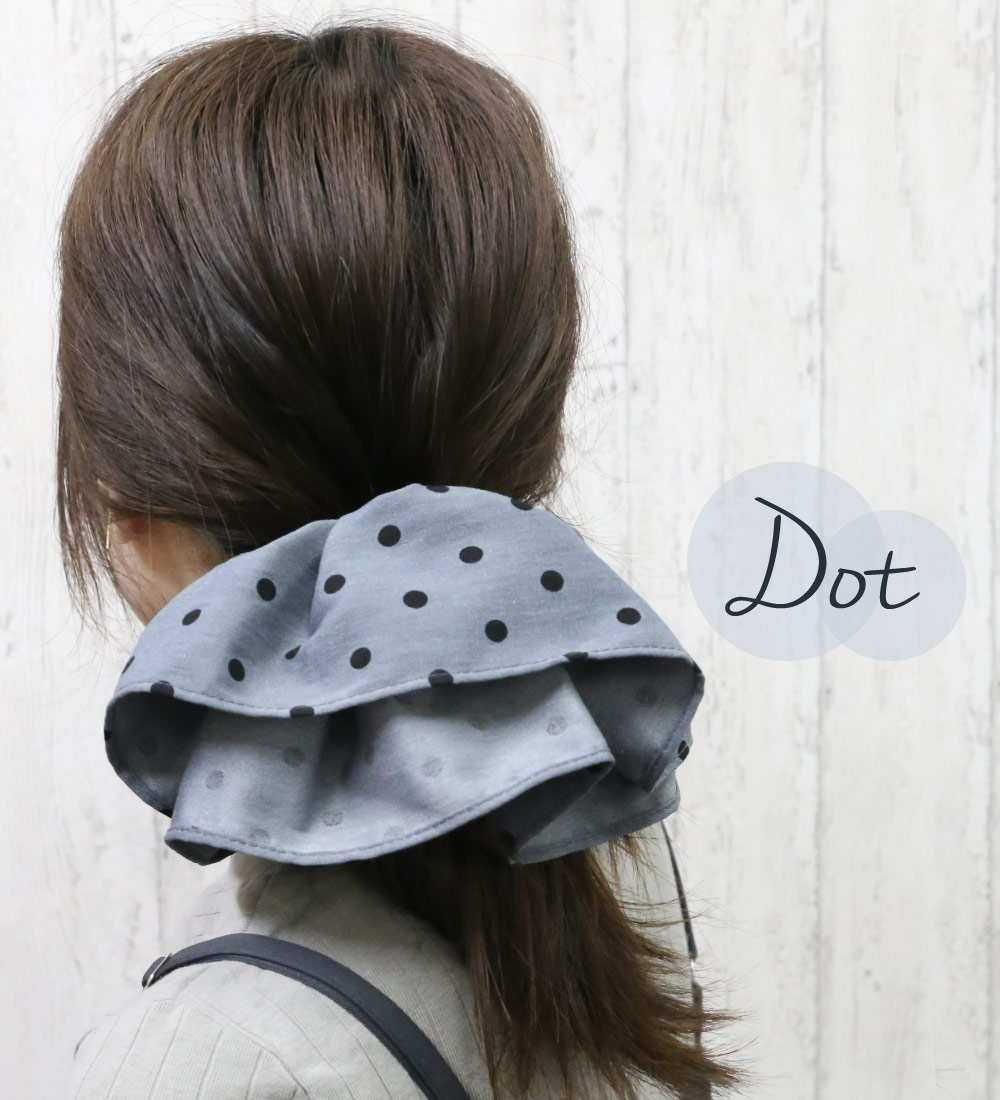 リトルムーン アゴレウシス［シュシュ ドット ヘアアクセ ビッグ
