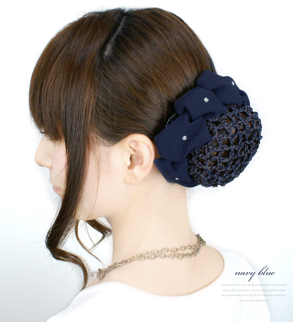 リトルムーン ヘアゴム 簡単ヘアアレンジ お団子ネット クリップ