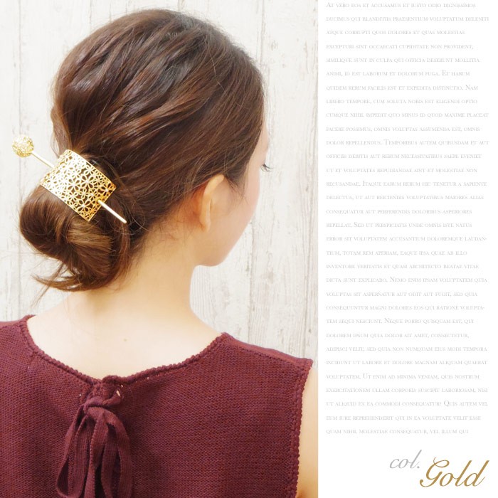 CHANEL シャネル　ヘアかんざし　マジェステ　ペアアクセサリー CHANEL／シャネル／デカココ／ココマーク／ヘアアクセサリー