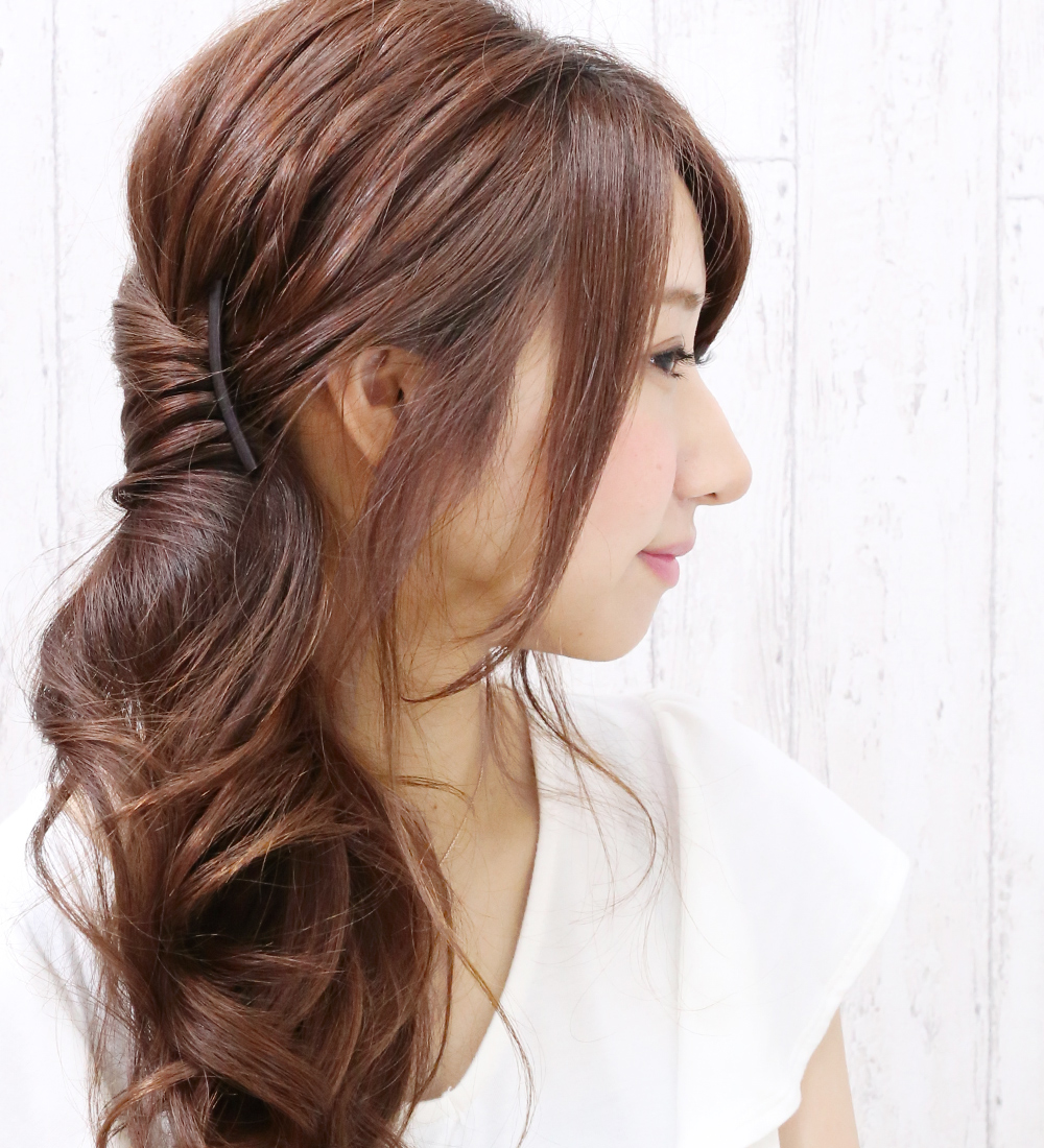 リトルムーン コーム 夜会巻き インナーヘアアクセ Eコーム-8本