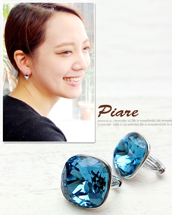 リトルムーン（Littlemoon） ピアス クリスタル ビジュー