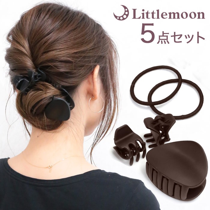 CEMO NEMO ヘアクリップ メタル フラワー ミニヘアクリップ 3