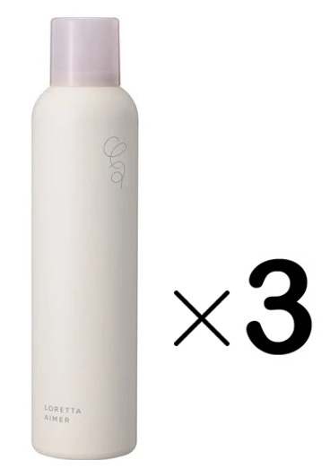 ロレッタエメ グロスキープスプレー  170g　3個セット 　ビーエックス　ヘアスプレー  LORETTA AIMER