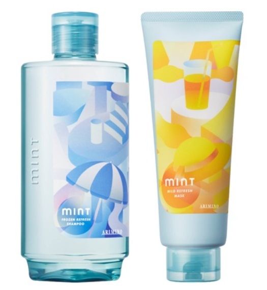 ARIMINO mint フローズンリフレッシュシャンプー2本　マスク2本 アリミノ ミント シャンプー フローズンリフレッシュ 250ml&マスク