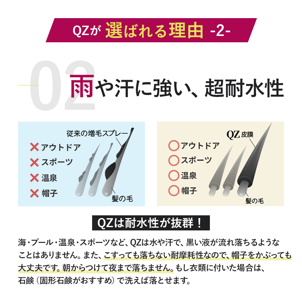 QZジェントリー 女性用 レディース 白髪隠し...の詳細画像4