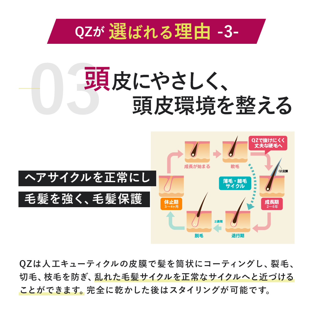 QZ ジェントリー 50ml 女性用 レディース ボリュームアップスプレー