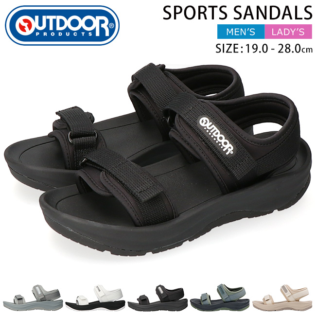 OUTDOOR PRODUCTS（アウトドアプロダクツ） サンダル メンズ