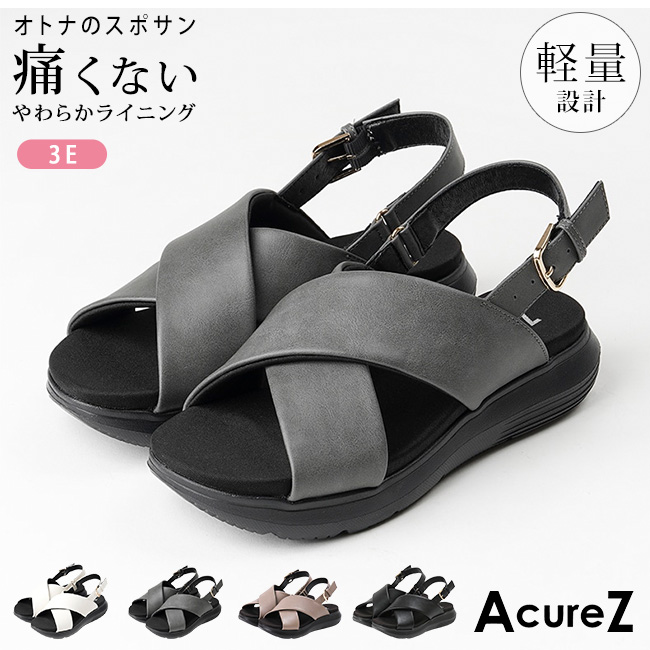 アシックス商事 アキュアーズ サンダル レディース 疲れない 歩き