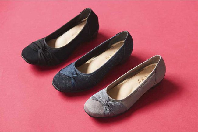 footsuki フットスキ パンプス レディース 軽量 幅広 3E