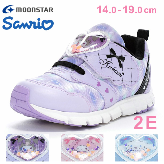 MoonStar（ムーンスター） サンリオ スニーカー キッズ 女の子 可愛い 