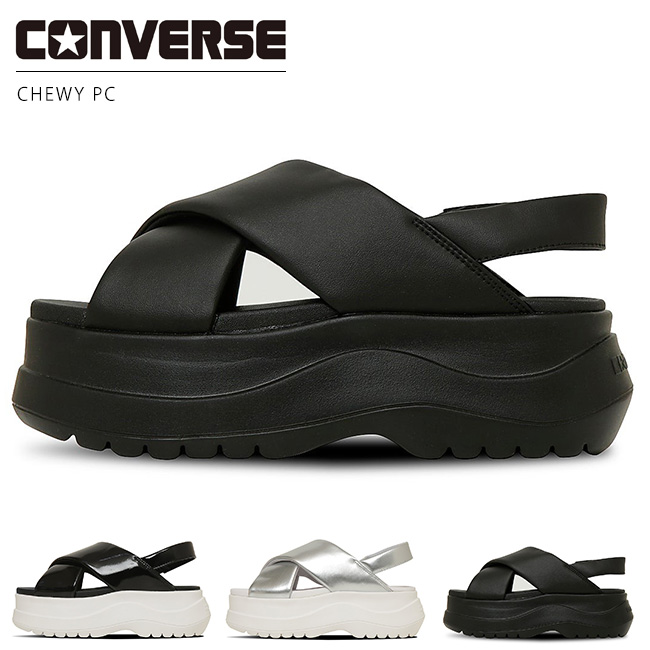 【CONVERSE】コンバース CHEWY PC CONVERSE コンバース チューイー PC サンダル レディース 厚底