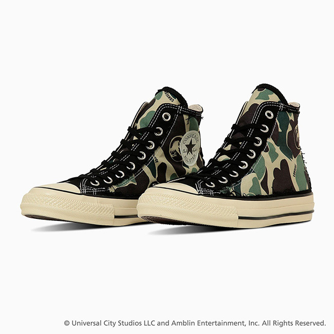 500枚限定◆メロハーAOR◆JESSE HARMS/ALL SIDES コンバース CONVERSE オールスター エイジド AC HI （ダーク