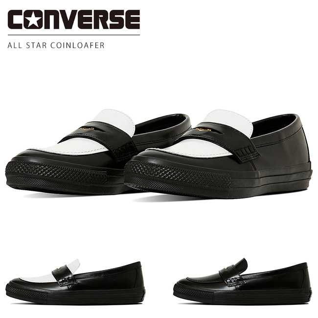 コンバース ローファー レディース メンズ オールスター コインローファー ALL STAR COINLOAFER おしゃれ 履きやすい ローカット スニーカー シューズ 靴 | CONVERSE | 01