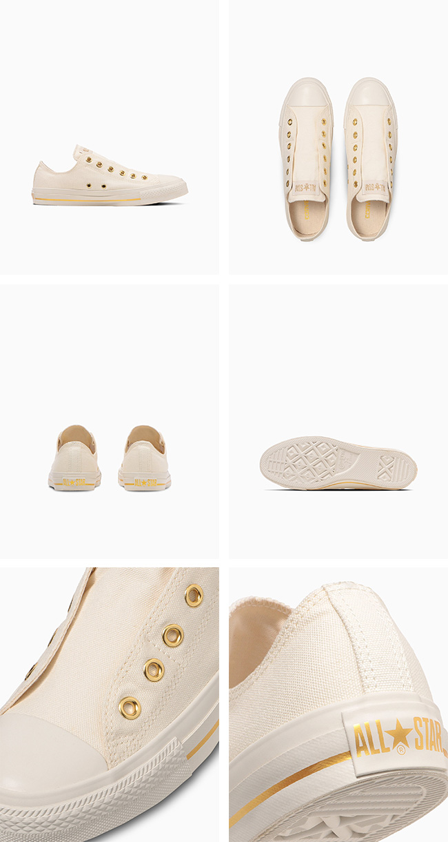 CONVERSE（コンバース） オールスター ゴールドストライプ スリップ OX