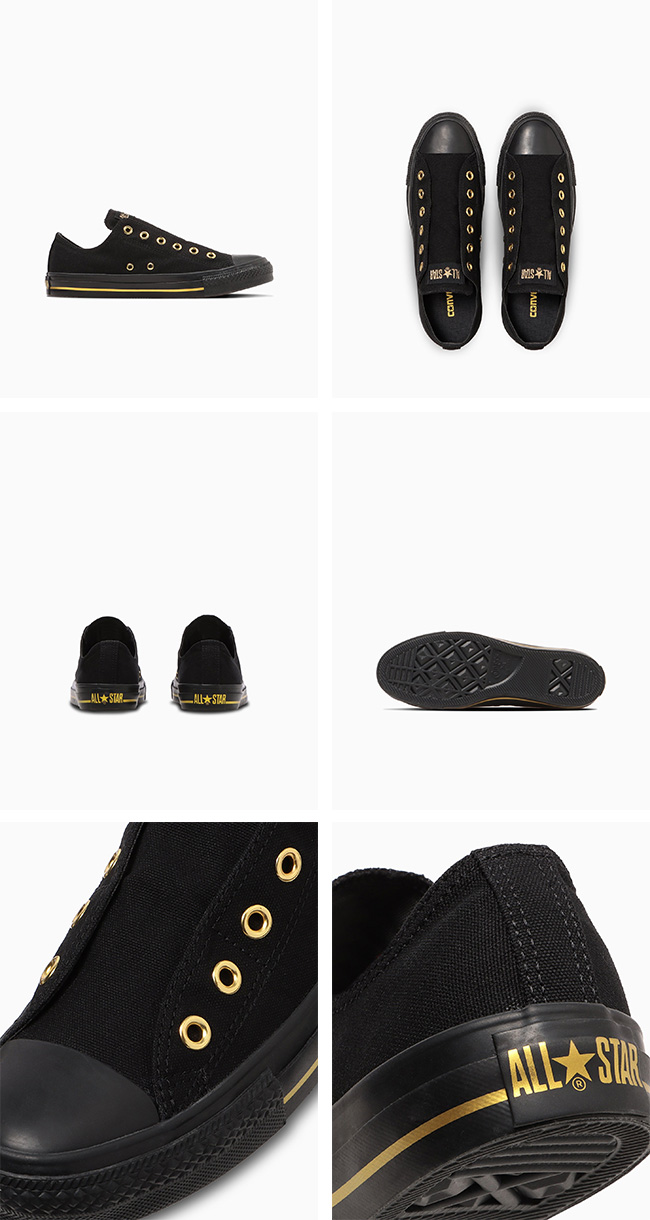 CONVERSE（コンバース） オールスター ゴールドストライプ スリップ OX