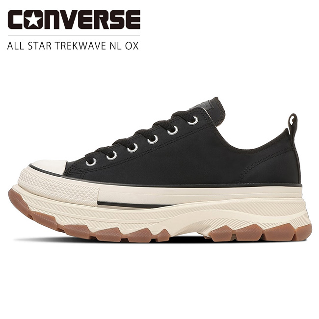 コンバース トレックウェーブ OX ブラック 24cm CONVERSE（コンバース） オールスター トレックウエーブ NL OX