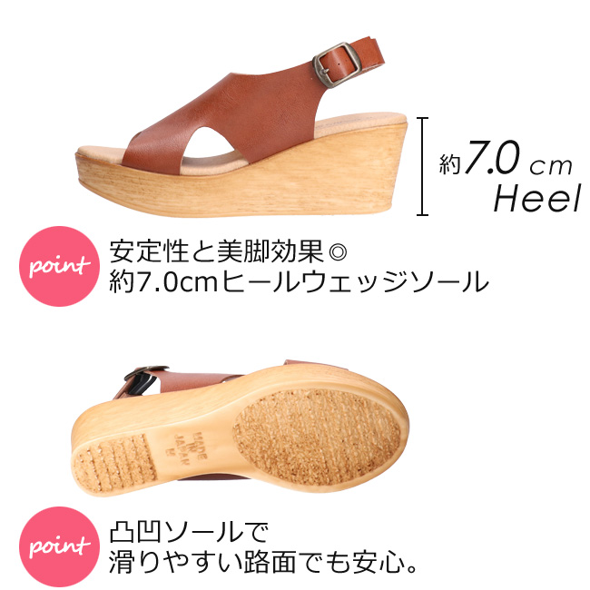 パルティエダボール サンダル レディース 日本製 疲れない 痛くない