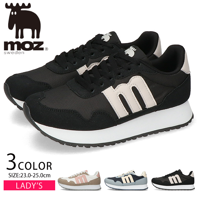 moz（モズ） スニーカー レディース 歩きやすい 履きやすい 疲れない