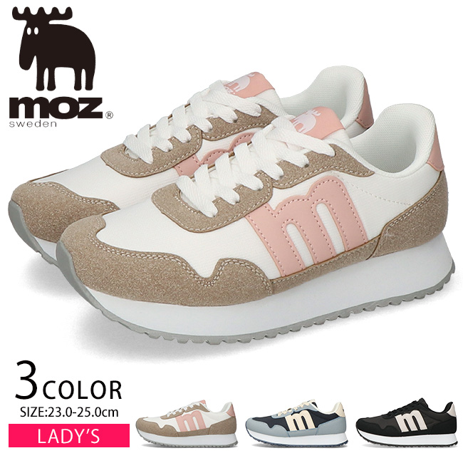 moz（モズ） スニーカー レディース 歩きやすい 履きやすい 疲れない