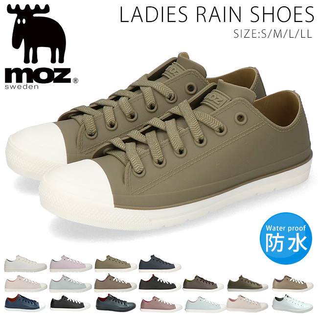★決算特価商品★ moz 軽量 防水 レディース スニーカー レインシューズ モズ コスプレ衣装