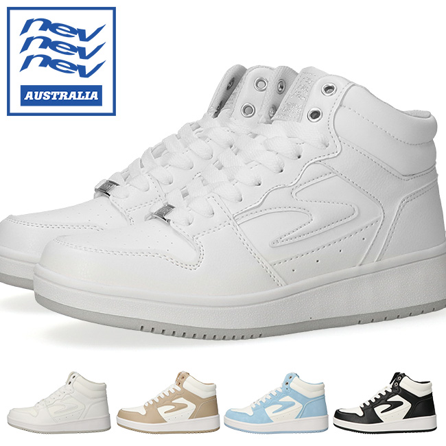 NEV SURF（ネブサーフ） スニーカー レディース ハイカット 歩きやすい